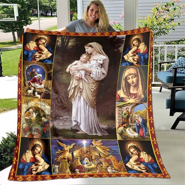 Digital Printing Shu Cotton Double Layer Blanket - Image 4