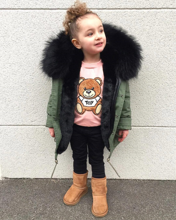 Children's faux fur coat - Image 5