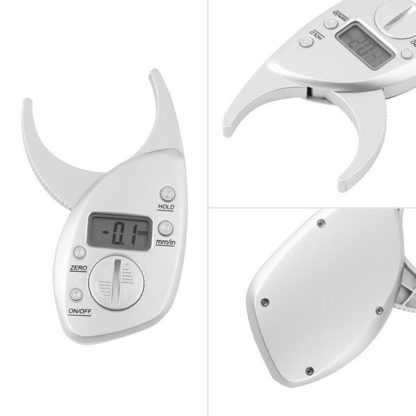 Digital display fat caliper fat clip measuring clip leather fat clamp sebum measuring instrument skin fold thickness meter beauty clip - Image 2