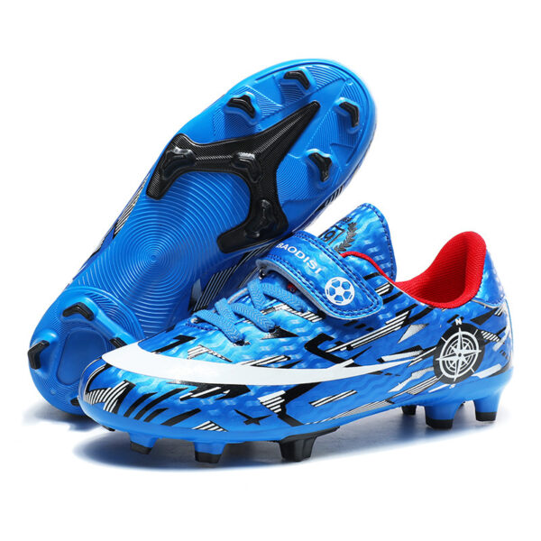 Children's Football Shoes Velcro Spike Sports - Image 3