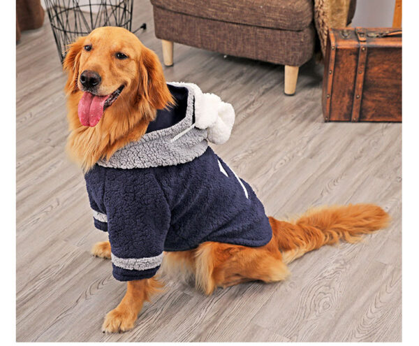 Large dog pet autumn winter coat - Image 10