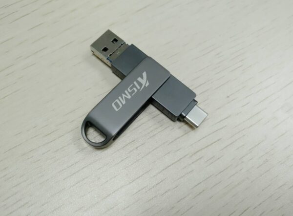 Compatible with Apple , Metal dual-use high-speed computer USB flash drive - Image 2