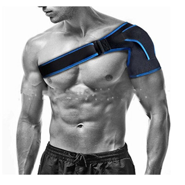 Neoprene Brace Dislocation Injury Arthritis Pain Shoulder Support - Image 3