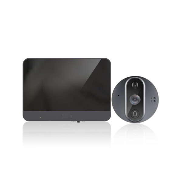 Wifi Smart Electronic Peephole Visual Peephole Doorbell - Image 4