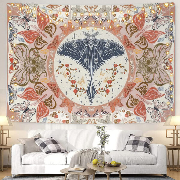 Bohemian Retro Butterfly Beautiful Tapestry - Image 5