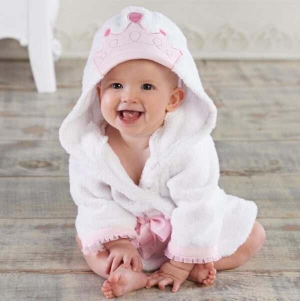 Children's Hooded Absorbent Animal-shaped Bathrobe - Image 5