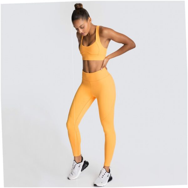 Pure Color Yoga Wear Sports Suit - Image 6