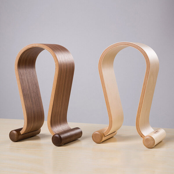 Solid Wood Earphone Rack Creative Earphone Display Rack Headphone Rack - Image 4