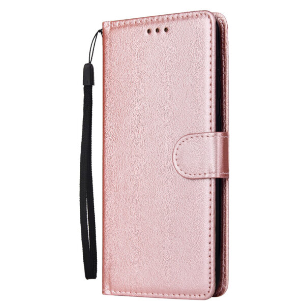 Card Photo Frame Ultra-thin Flip Solid Color Phone Holster - Image 6