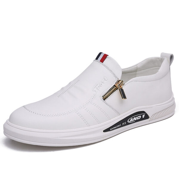 Simple White Shoes Trend All-match Sneakers - Image 4