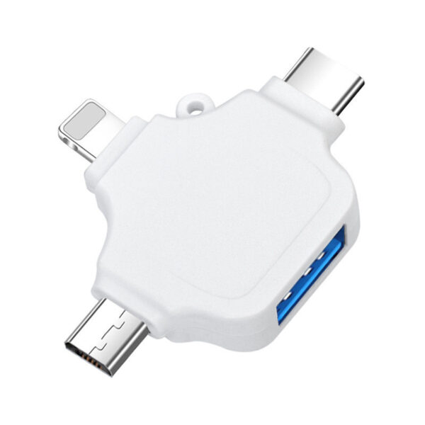 Suitable for Apple type-c Android three-in-one otg adapter connector U disk USB converter wholesale - Image 5