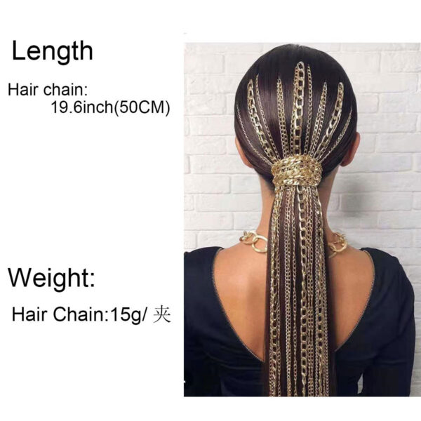 Women's Hair Chain Wave Fashion Headdress Hair Accessories Women - Image 9