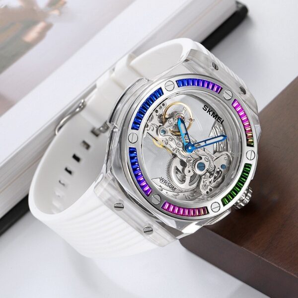 Men's Exquisite Hollow Mechanical Automatic Watch - Image 8