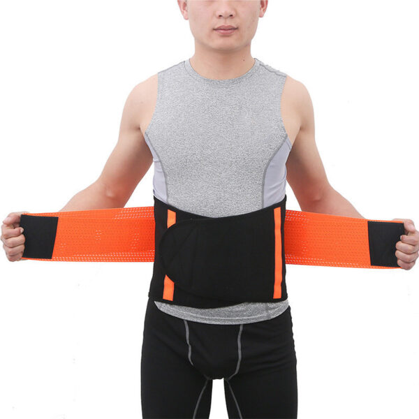 Sports Breathable Waist Belt Squat Strength Support Waist Training Fitness Weight Lifting Waist Posture Corrector - Image 2