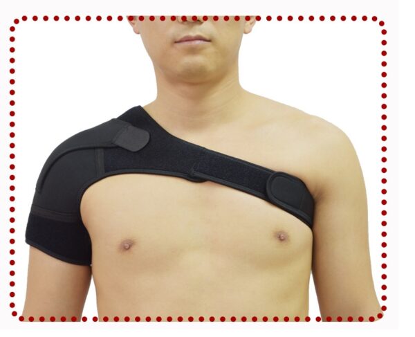 Neoprene Brace Dislocation Injury Arthritis Pain Shoulder Support - Image 6