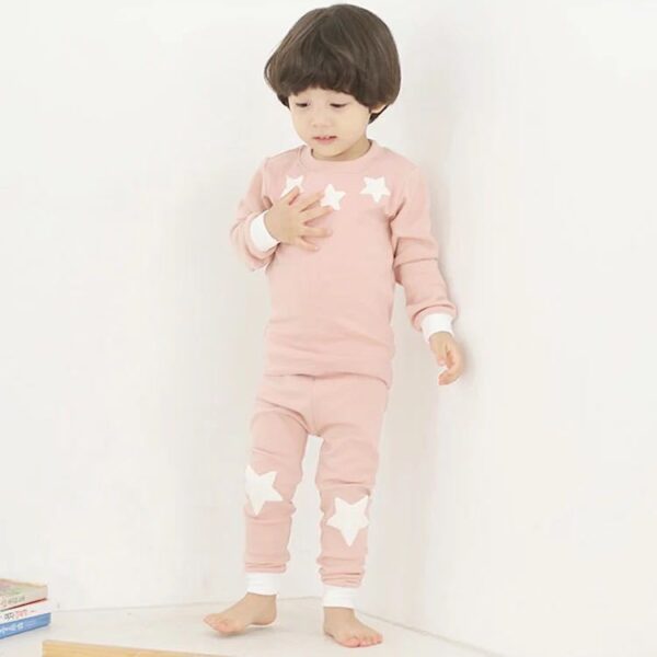 Girls' cotton underwear and pajamas set - Image 4