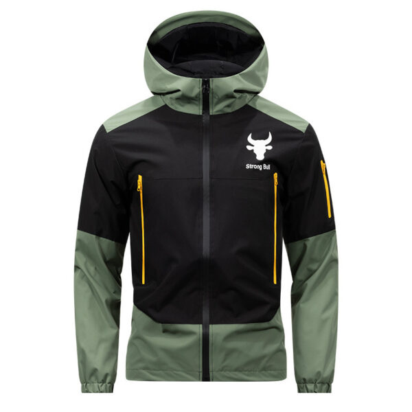 Outdoor Sports And Casual Loose All-matching Windproof Hood Workwear Tops Men's Jacket - Image 6