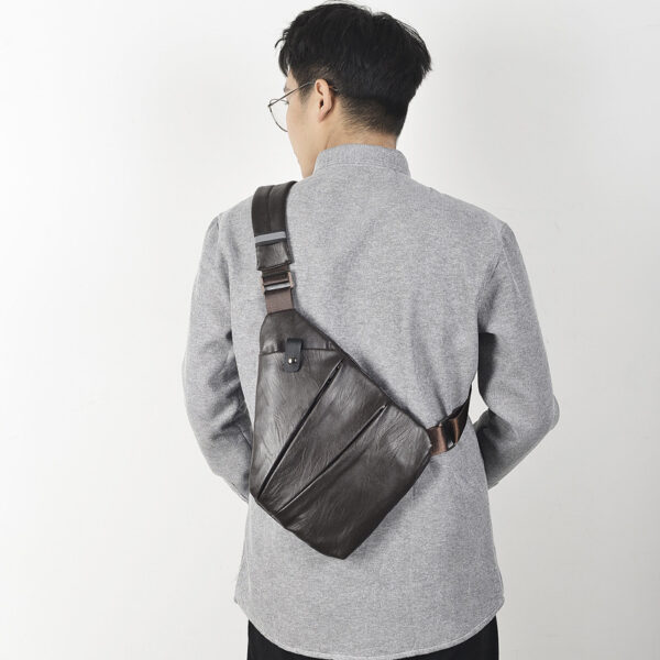 New Men's Chest Trendy Personal Anti-theft Messenger One Shoulder Sports Casual Bag - Image 8