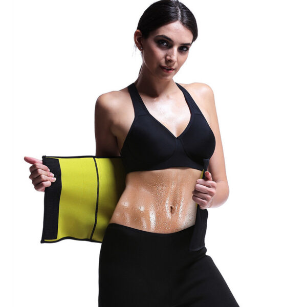 Sports Belly Fitness Waist Seal Corset Belt Running Sweat Wicking Waist Shaping - Image 4