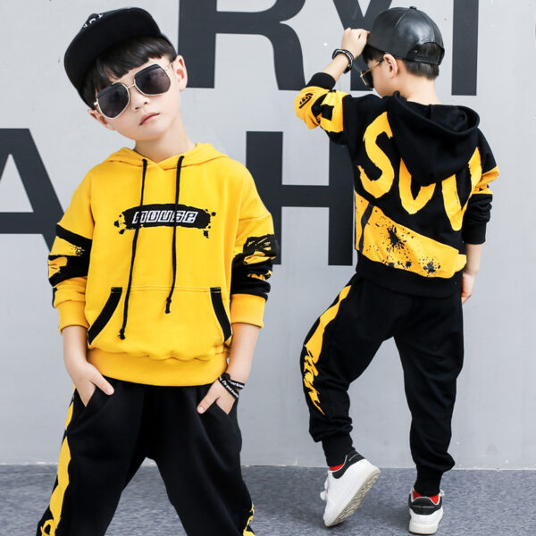 Boy's hooded sports suit - Image 5