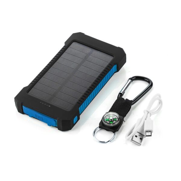 Compatible WithApple, Outdoor Solar Power Bank Battery ForIphone Charge - Image 6