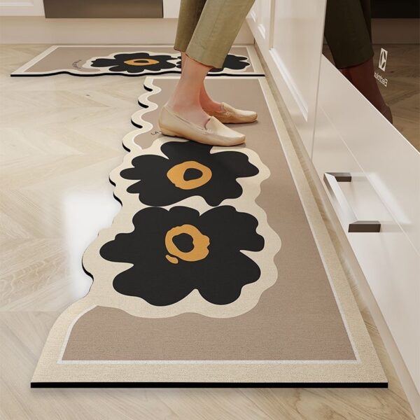 Home Fashion Simple Kitchen Oil-proof Non-slip Door Mat