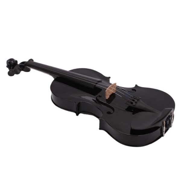 Black Acoustic Violin - Image 2