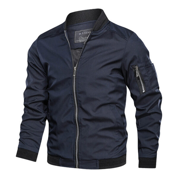 Casual air force flight jacket - Image 5