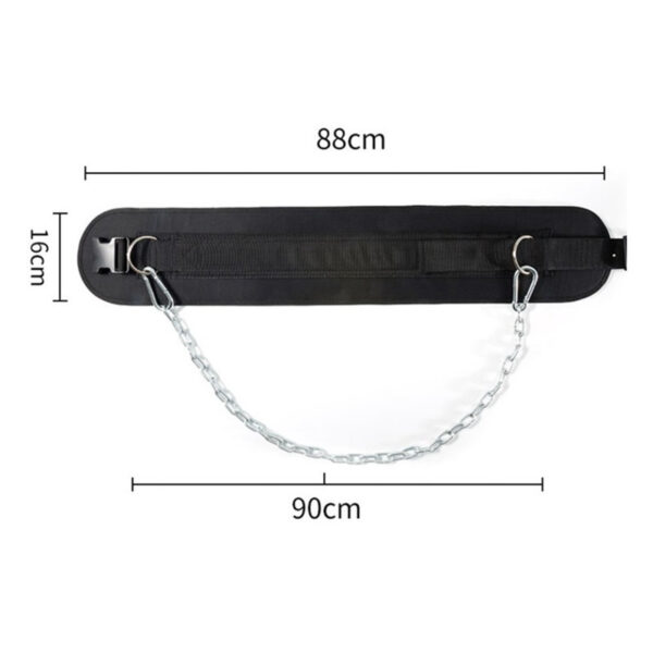 Belt Men's Pull-up Single Parallel Bars Gym Increased Barbell Disk Weight-bearing Auxiliary Equipment Equipment - Image 6