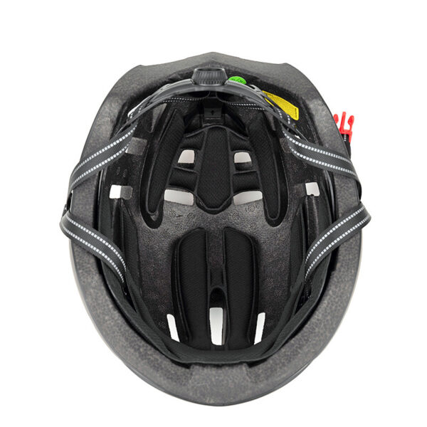 Riding Helmet With Front Lighting And Rear Warning Light - Image 6