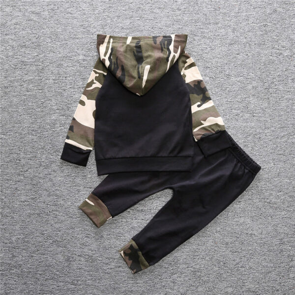 Baby Camo Hooded Suit - Image 3