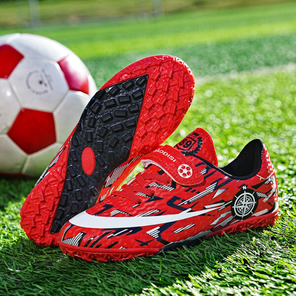 Children's Football Shoes Velcro Spike Sports - Image 10