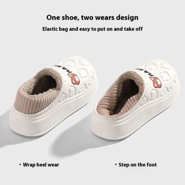 Eva Waterproof Cotton Slippers Women's Winter - Image 5