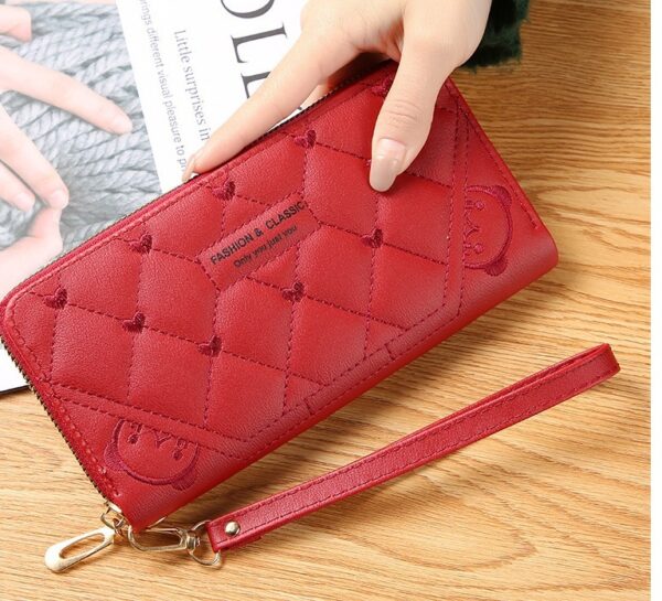 Women's Wallet Long Fashion Single Zipper - Image 2