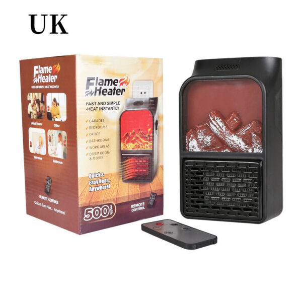 Flame Heater Household Mini Heater Multifunctional Heater - Image 2