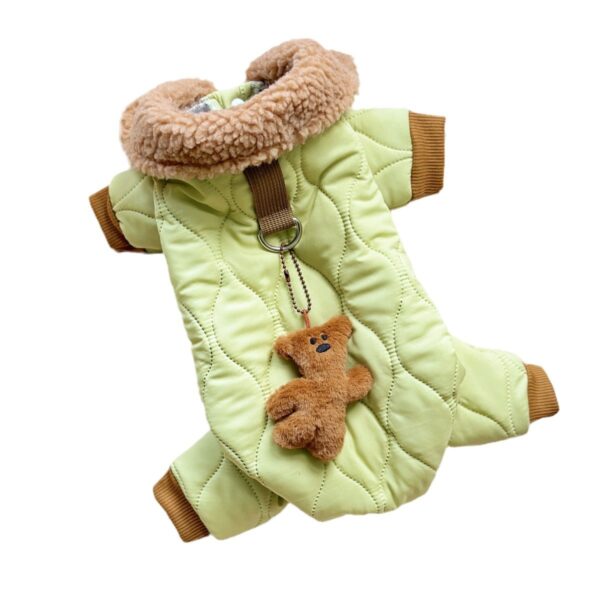 Pet Clothing Extra Thick Band Hanging Strap Toy Bear - Image 2