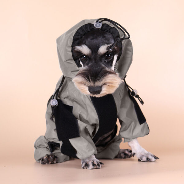 Pet Reflective All-inclusive Four-legged Large Dog Raincoat - Image 2