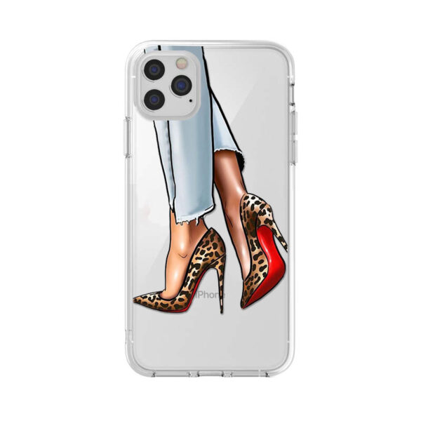 Fashion Lady Mobile Phone Case Transparent TPU Soft Protective Cover - Image 7