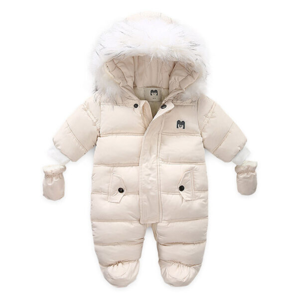 Baby Kids Jumpsuit Jacket with Gloves - Image 6