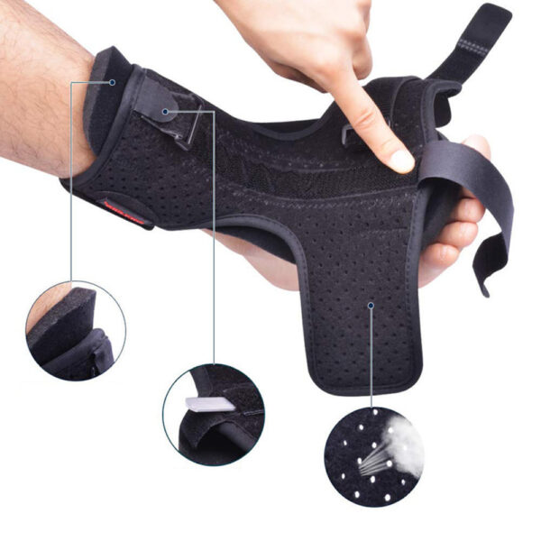 Plantar Fasciitis Dorsal Night Splint Foot Orthosis Stabilizer Adjustable Drop Foot Orthotic Brace Support Pain Relief Tool - Image 6