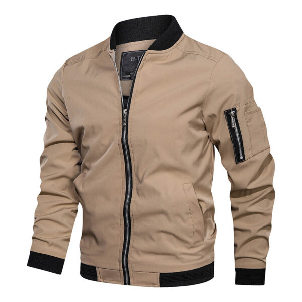 Casual air force flight jacket - Image 2