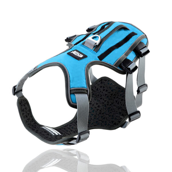 Reflective And Breathable Pet Chest Harness Vest Type Traction Rope - Image 4