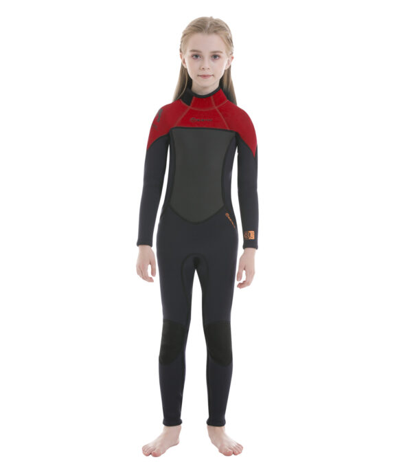 Children's Warm Swimsuit Boys And Girls One-piece Thickened Wetsuit - Image 2