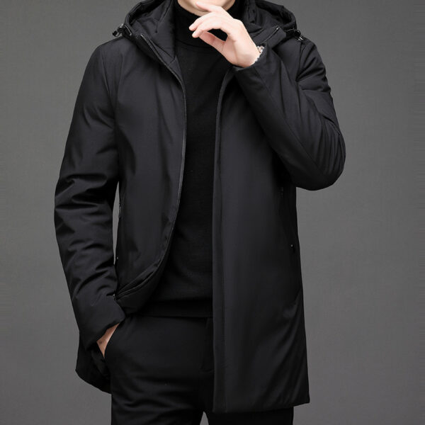 Thickened Hooded Cotton-padded Winter Coat - Image 3