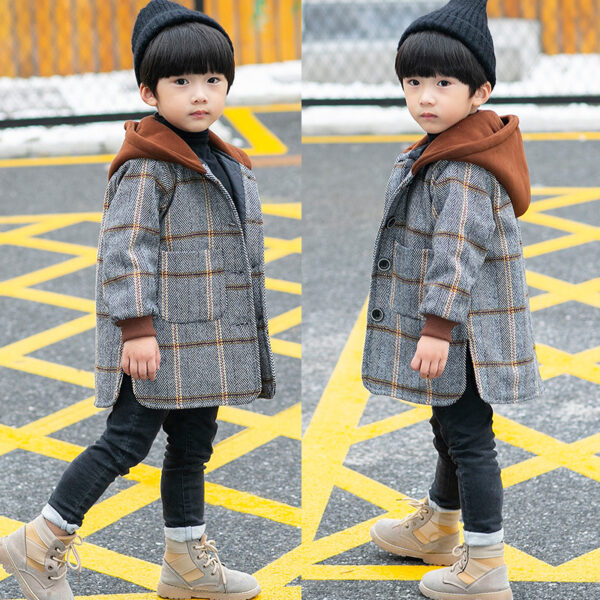 Boys woolen coat - Image 3