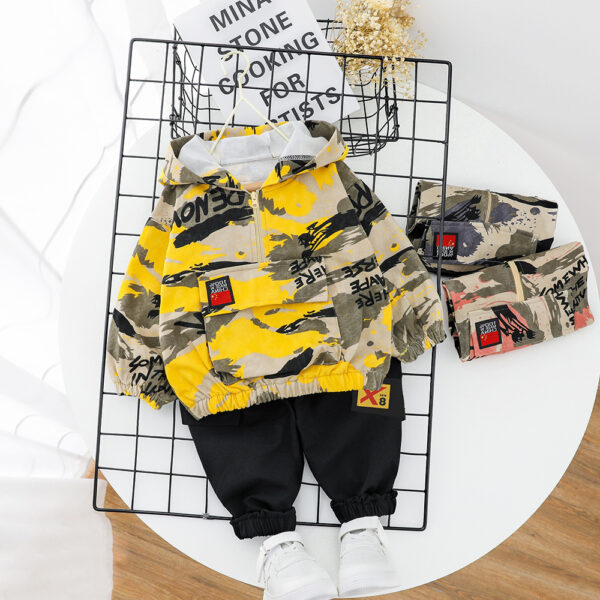 Wild casual camouflage children's clothing - Image 2