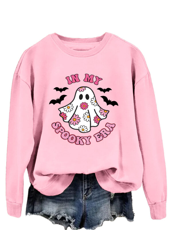 Women's Fashion All-matching Printed Pullover Sweatshirt - Image 9