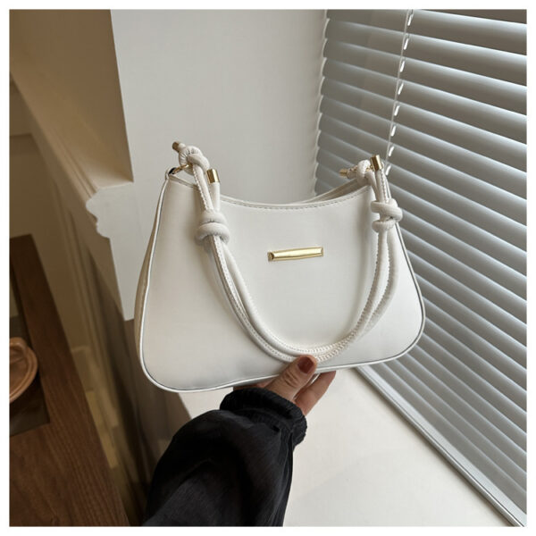 Women's High-end Hand-held Armpit Small Square Bag - Image 9