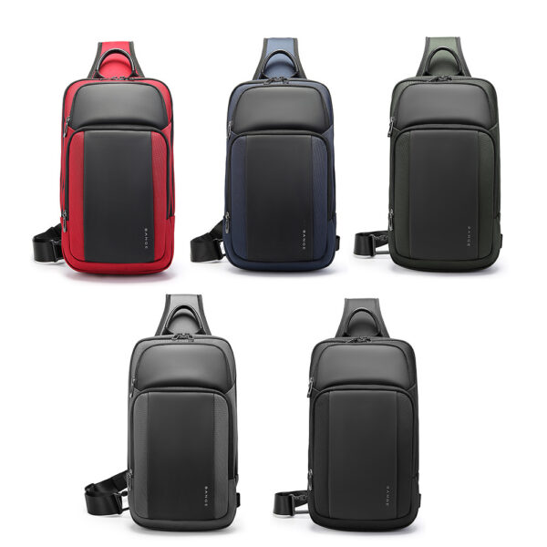 Men's Waterproof Leisure Shoulder Chest Bag - Image 4