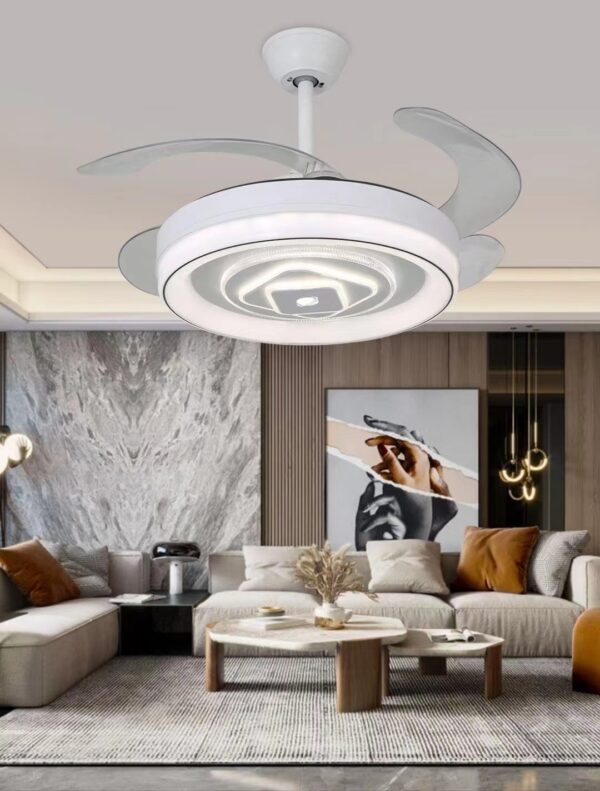 Nordic Ceiling Simple Household Invisible Fan Light - Image 6